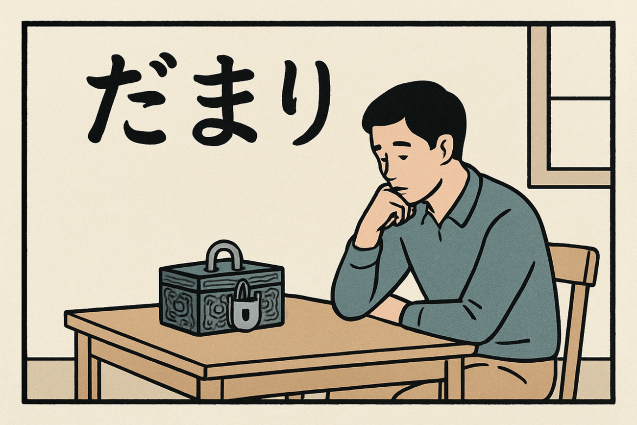 「男性が黙る」のは意志の問題ではなく学習の問題だという話 - カウンセラー だいき