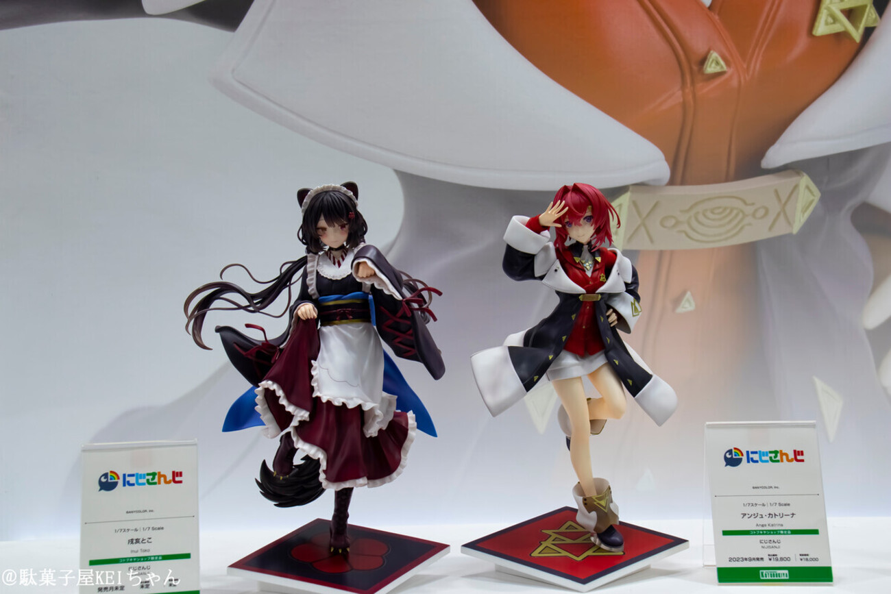コトブキヤ アンジュ・カトリーナ&戌亥とこ にじさんじ