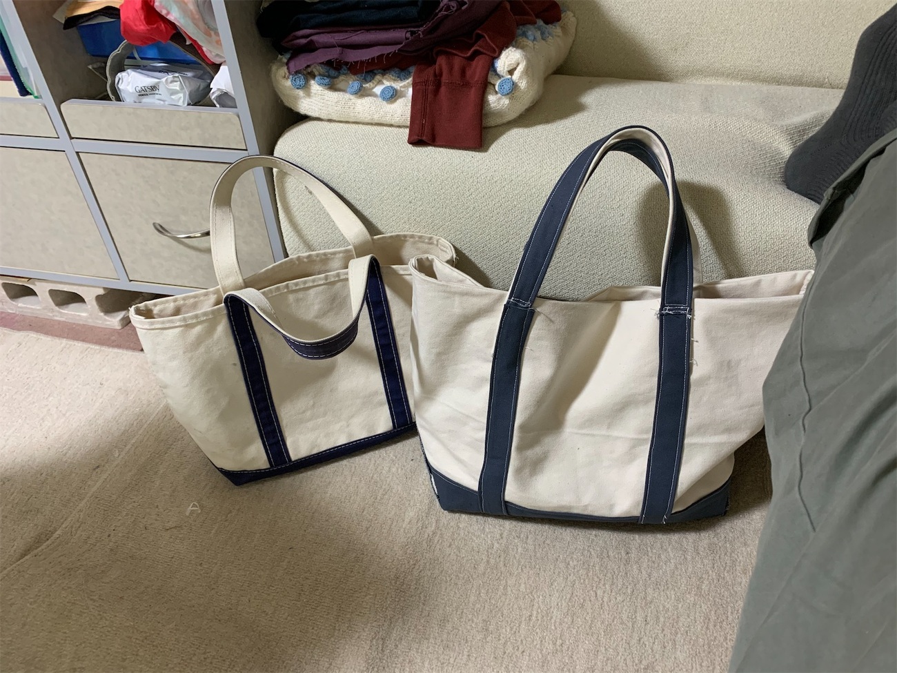 LL Beanトートバッグを作ってみた。ハンドメイド第一弾。 - 好きなもの 