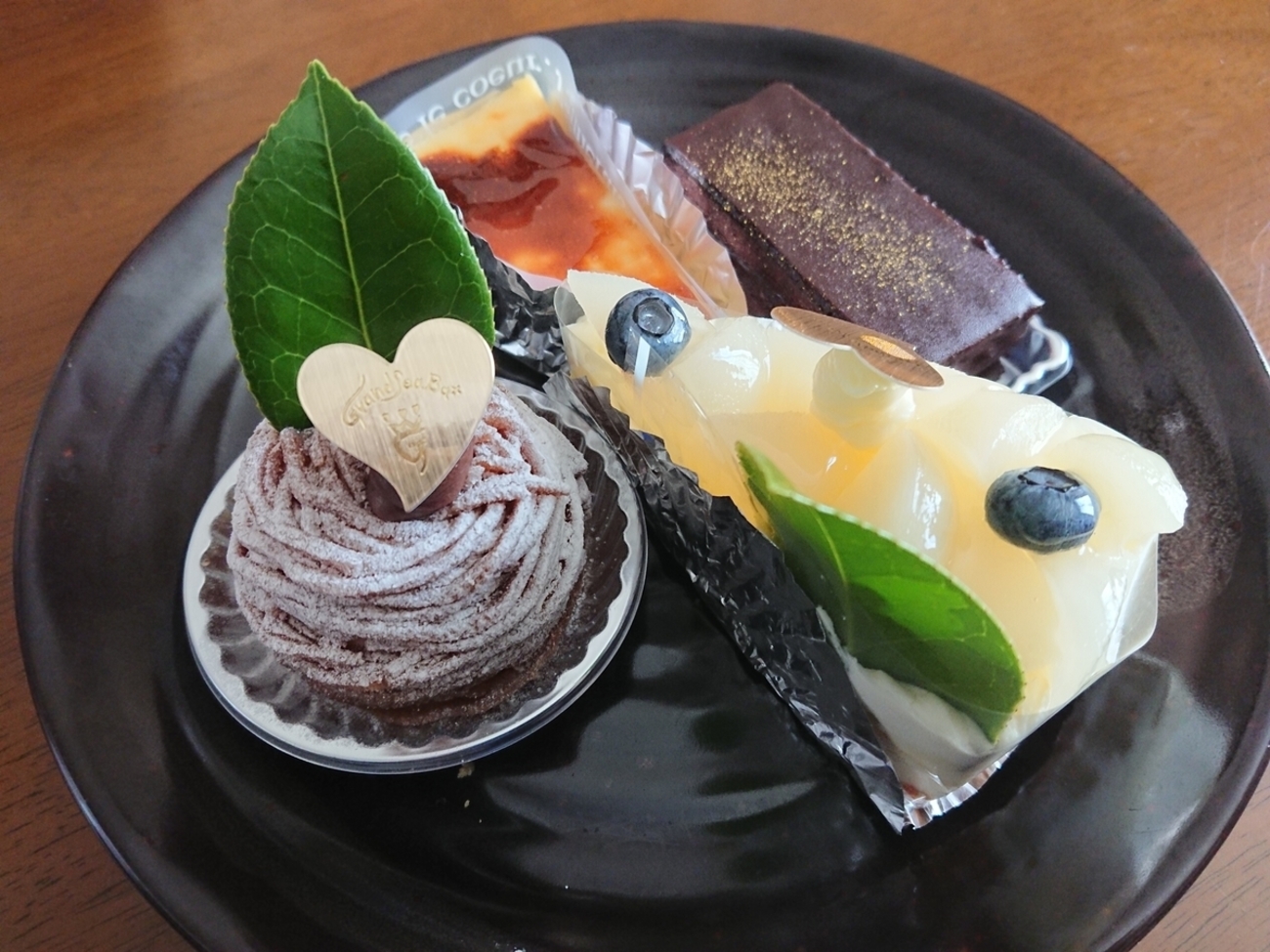山形市 パティスリーグランシーバのケーキを色々と食べ比べした