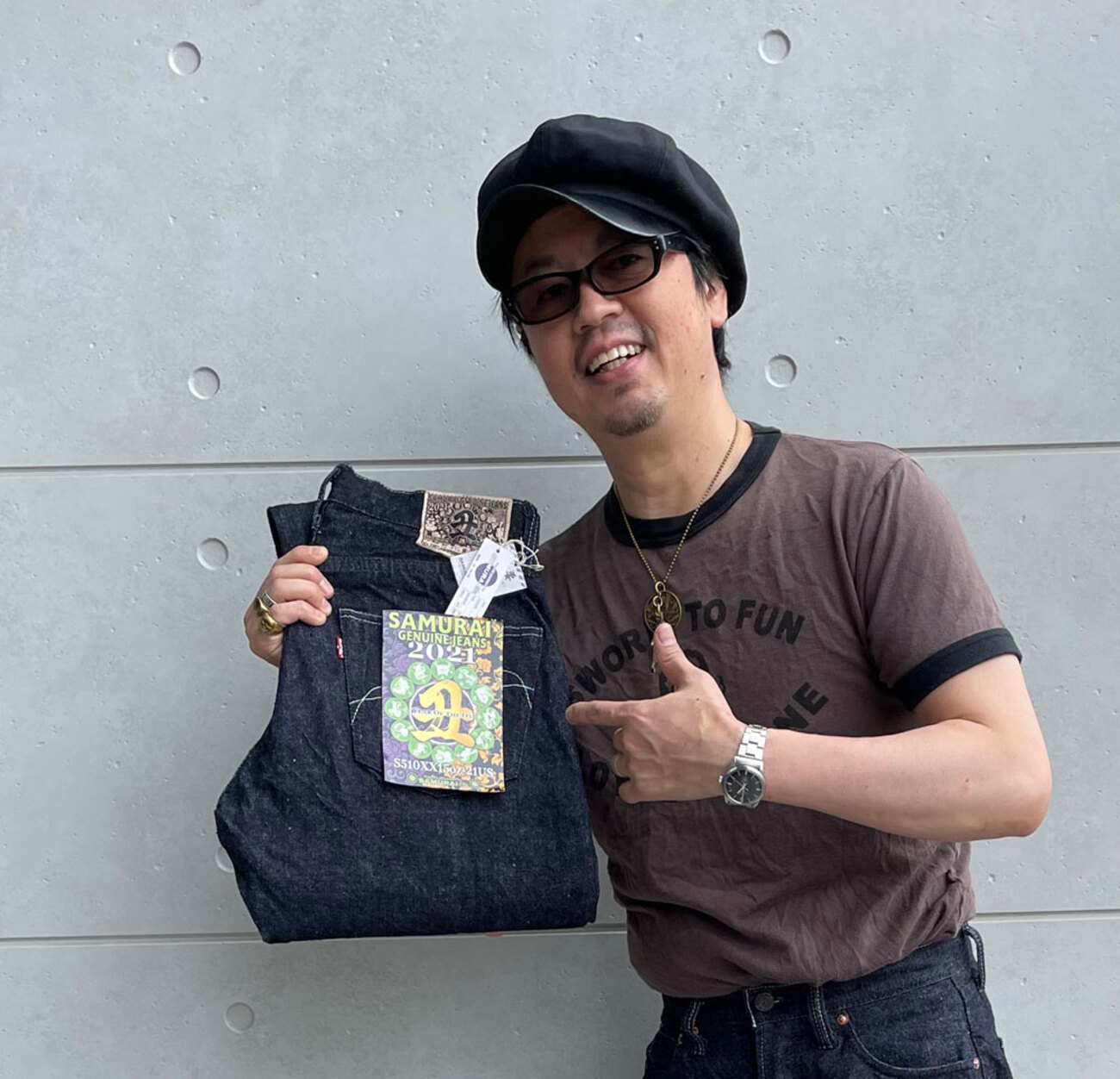 SAMURAI JEANS 干支シリーズ2021特別限定ジーンズ「 丑年モデル 」が 