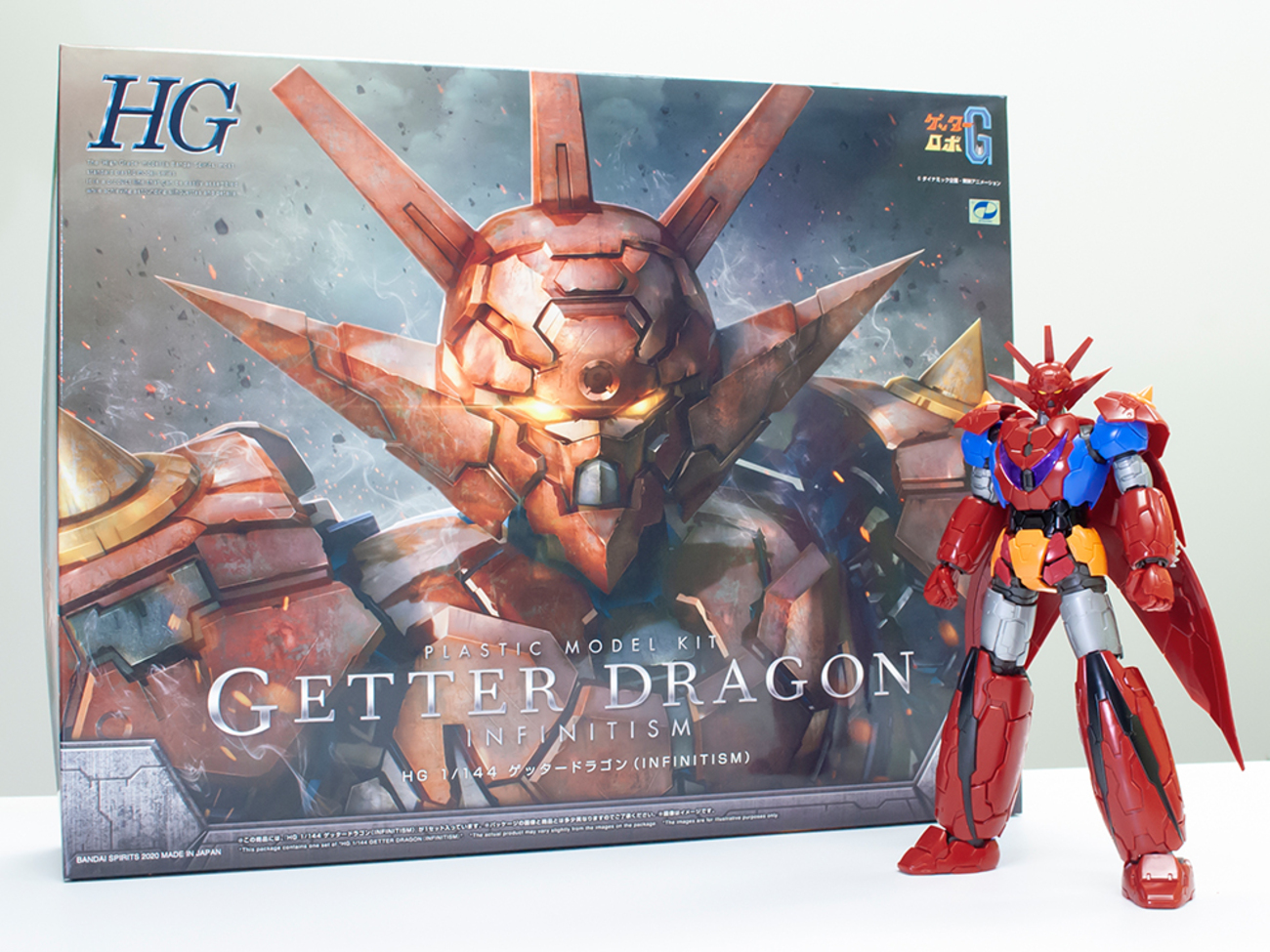 ゲッターガッツ全開でお届けします!! 好評発売中のHGゲッタードラゴン 