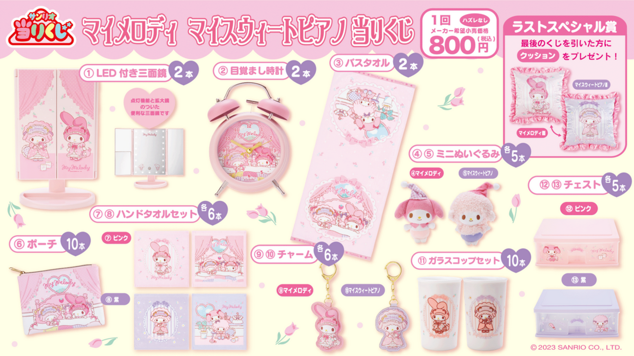 サンリオ 当りくじ マイメロディ マイスウィートピアノ - 徒然なるままに