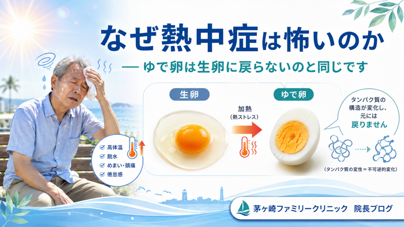 熱中 症 ゆで 卵