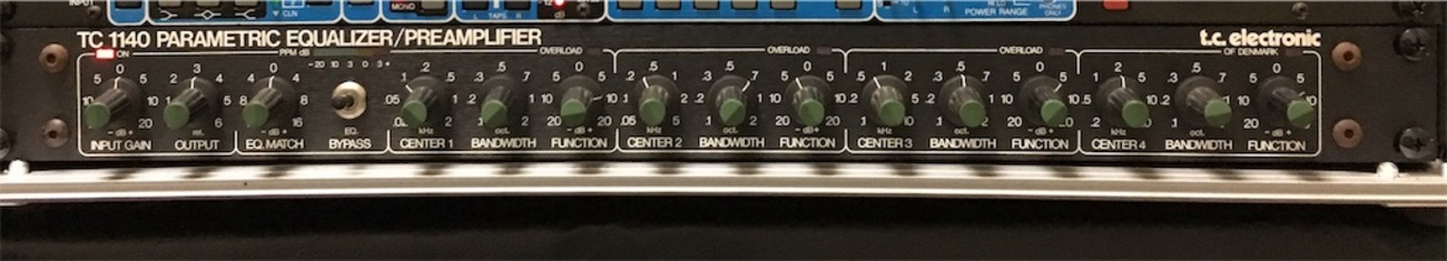 20191111 T.C. Electronic TC1140 Parametric Equalizer/Preampfier