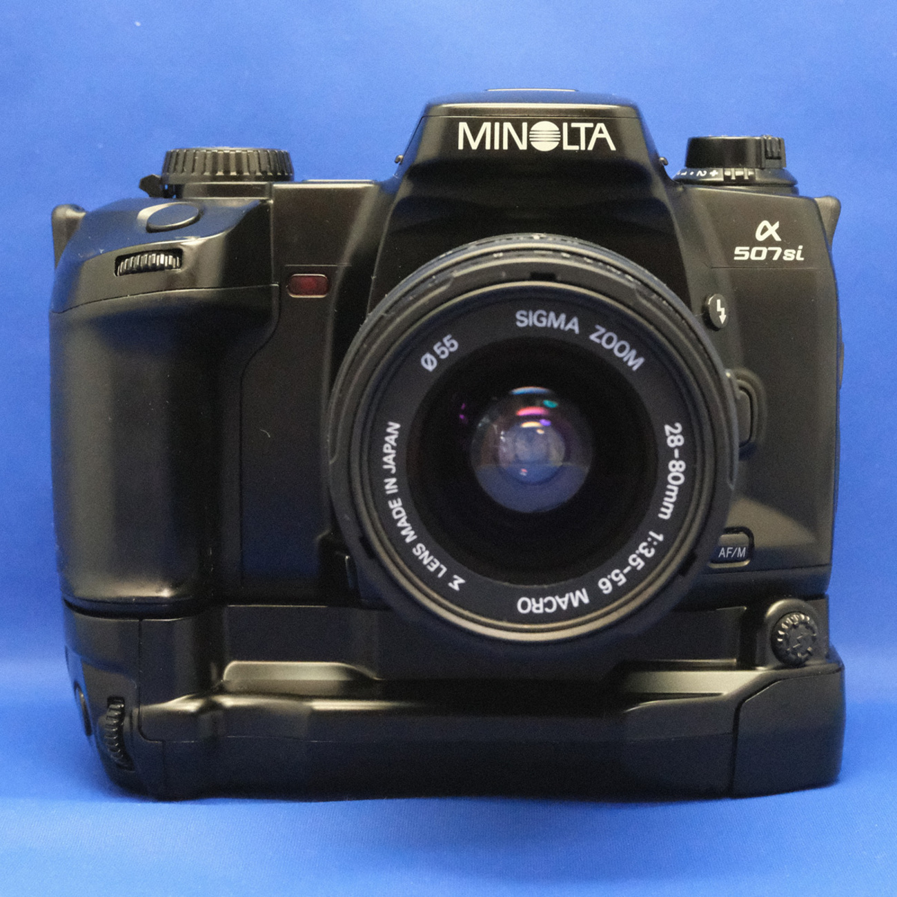 縦グリ付きのMINOLTA α507si - フォト・ディレッタント