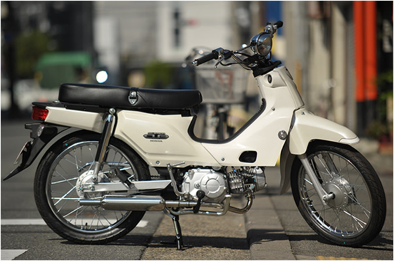 カブ110（JA10）のカスタムがカッコイイ - モトハチ（元蜂の宿管理人の 