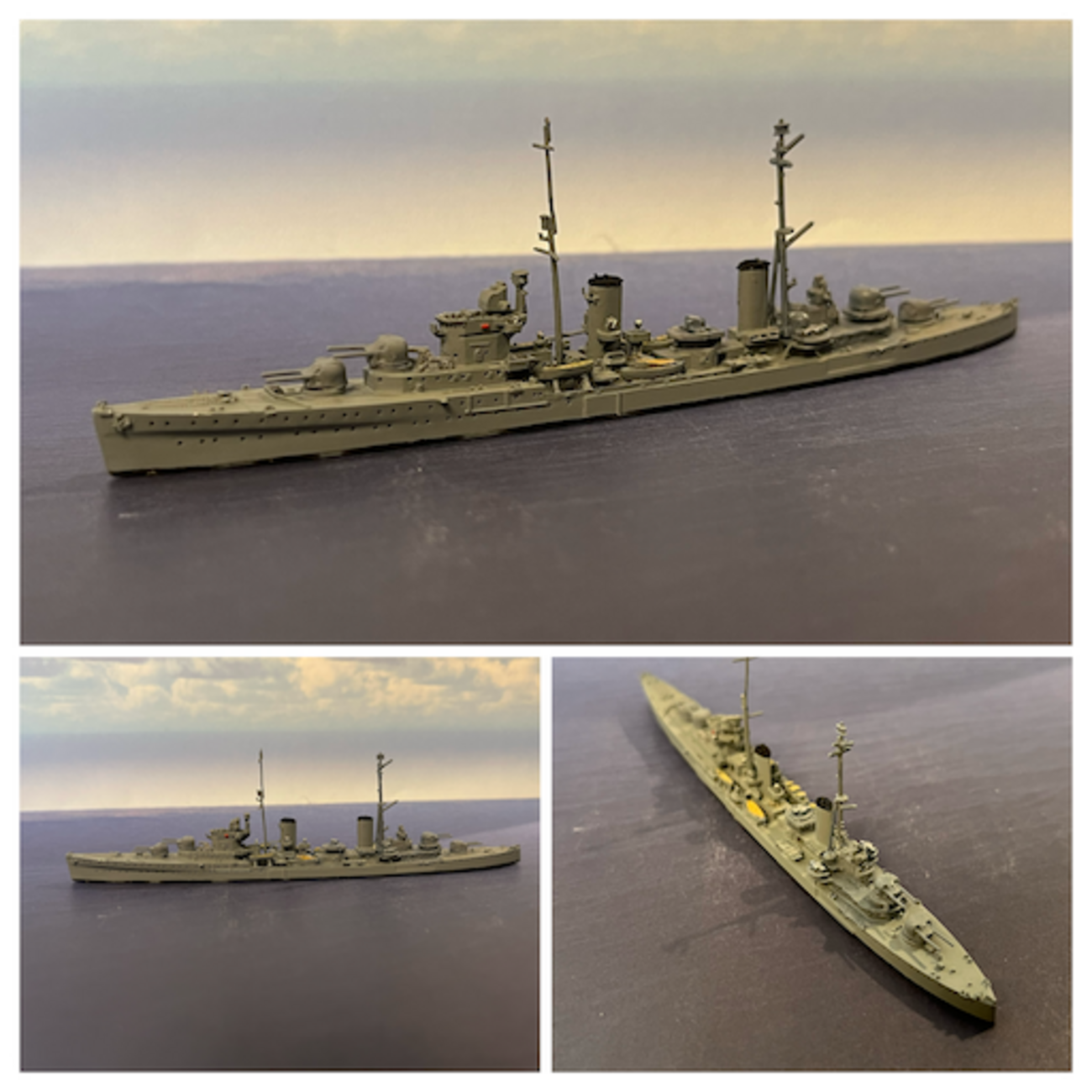 エーギル sp 超巡洋艦 制作モデルのアップデートと、アメリカ海軍：第二次世界大戦期の