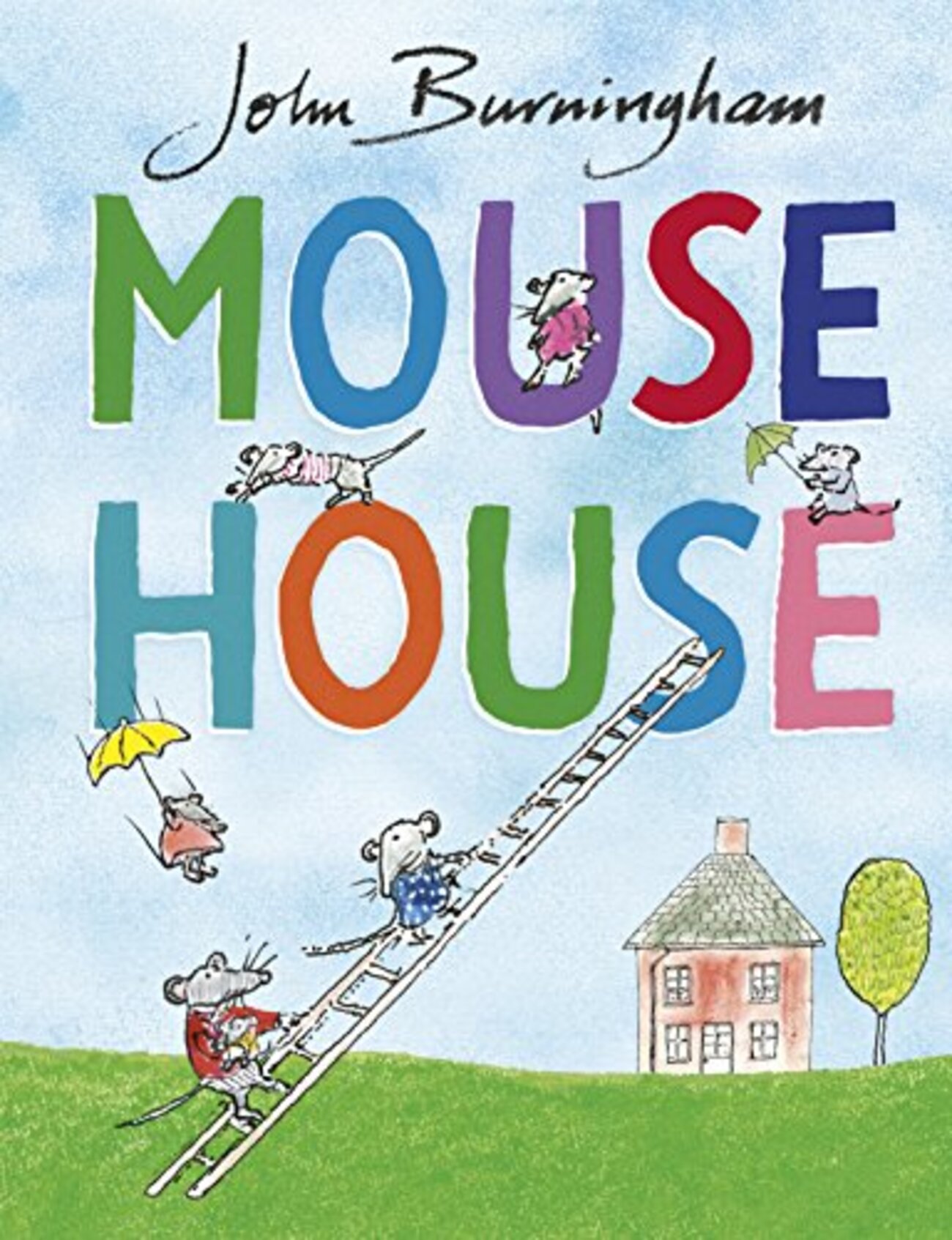 Mouse House: 絵本・児童書 家の中に暮らすネズミの家族を描いたほのぼの系絵本、『Mouse House