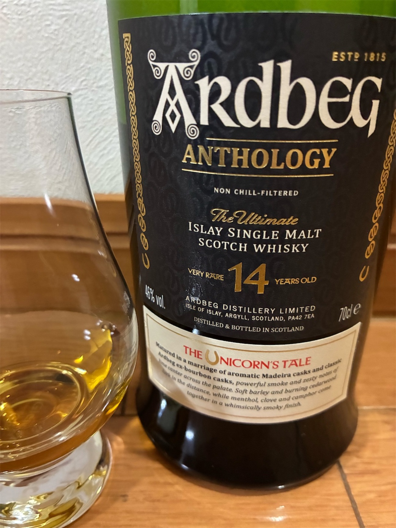 アードベッグアンソロジー14年ユニコーンズテイル - ボトル一本飲み 