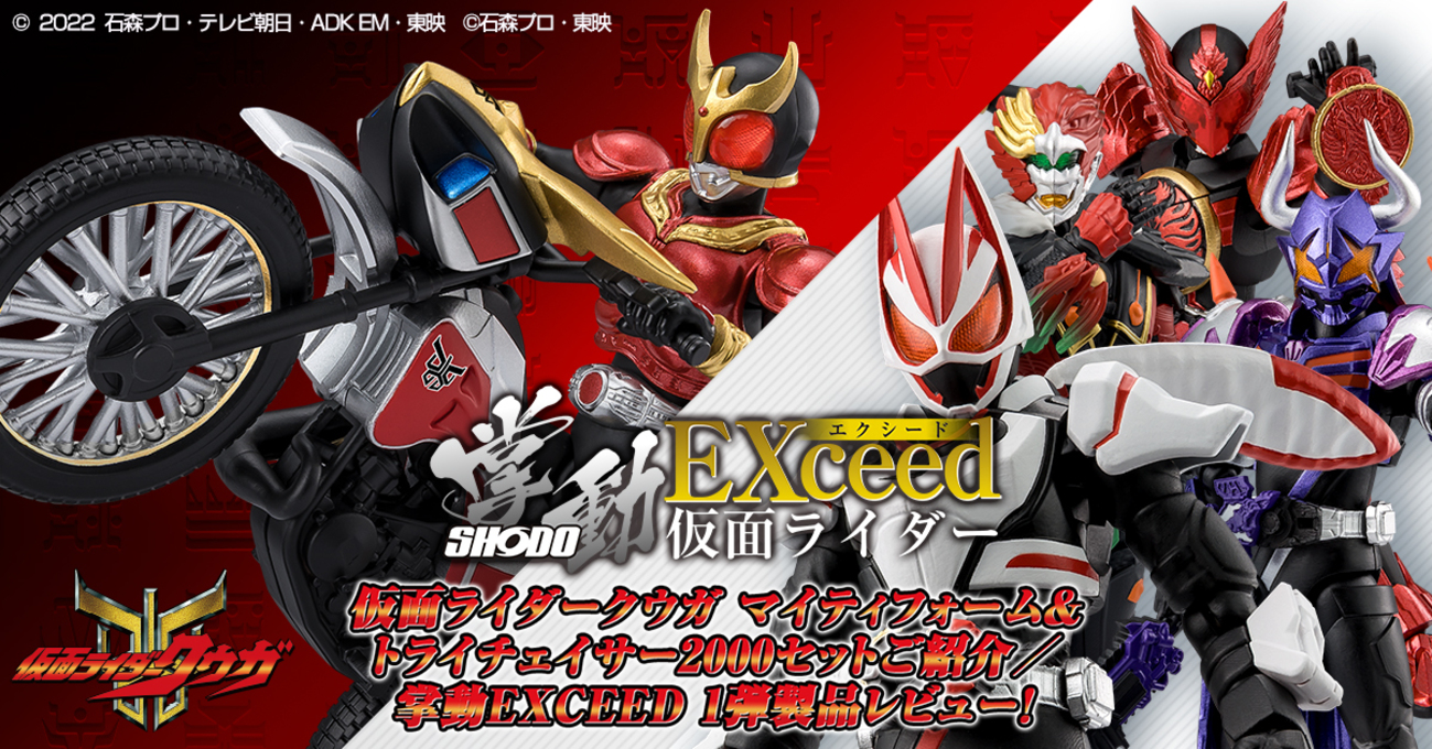 プレミアムバンダイ限定 掌動EXCEED 仮面ライダークウガ マイティ 