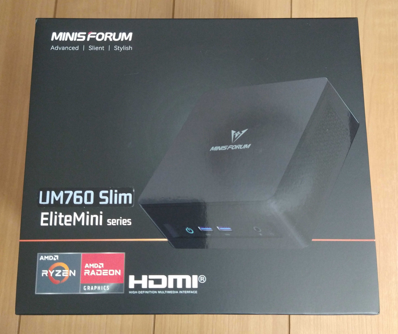 雑談】新メインPC「MINISFORUM UM760Slim」が届いたので開封レビュー 