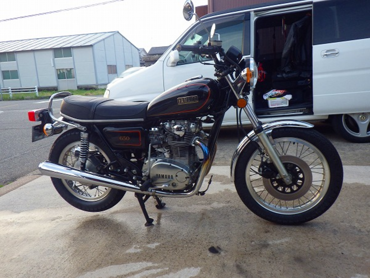 TX650 最終型マフラー - 万年NA バイク日記
