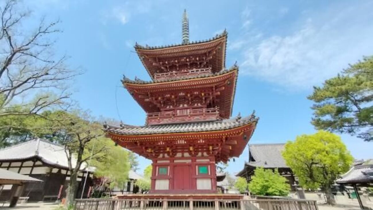 加古川市】鶴林寺 その1(仁王門、三重塔) - 甲信寺社宝鑑