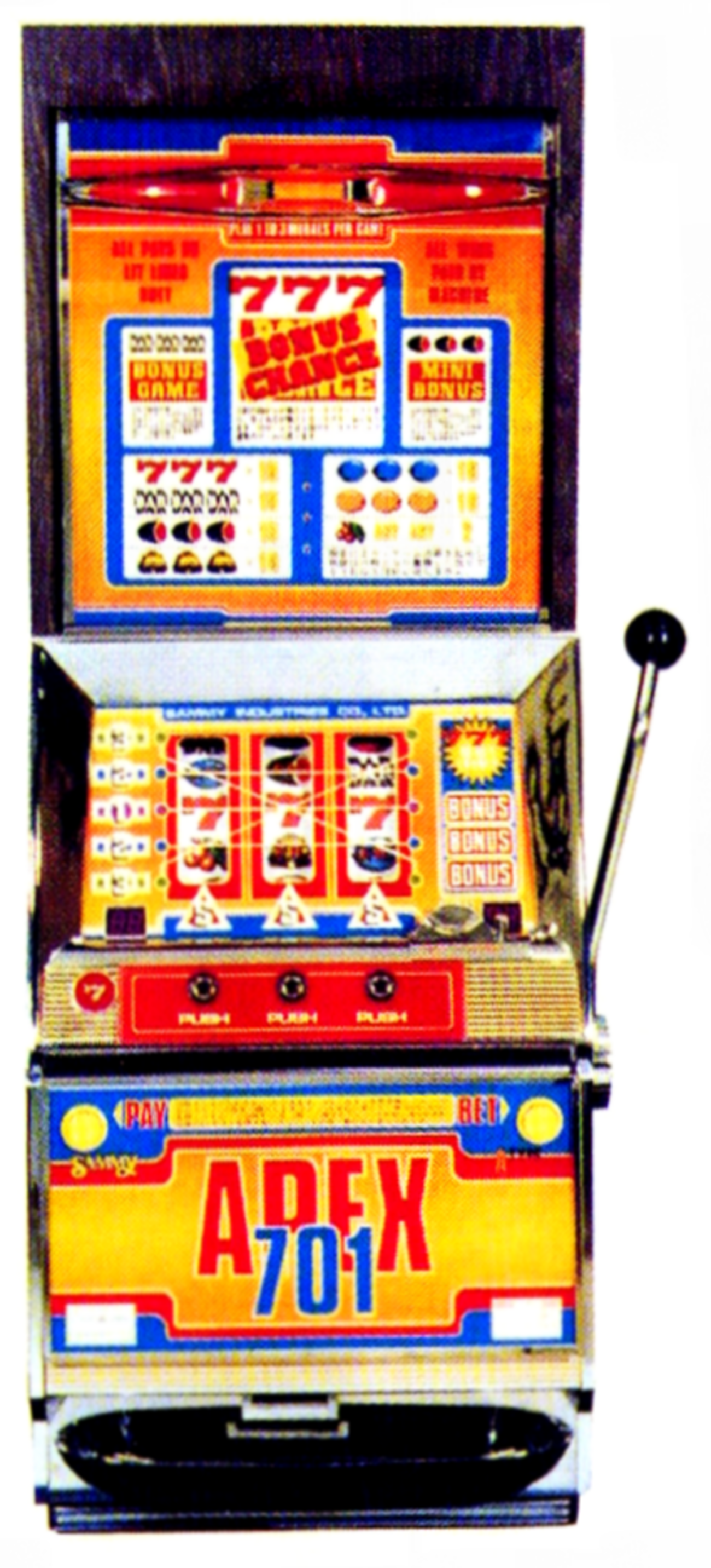 サミー工業「アペックス701（Z）」の筺体＆情報 - pachinko