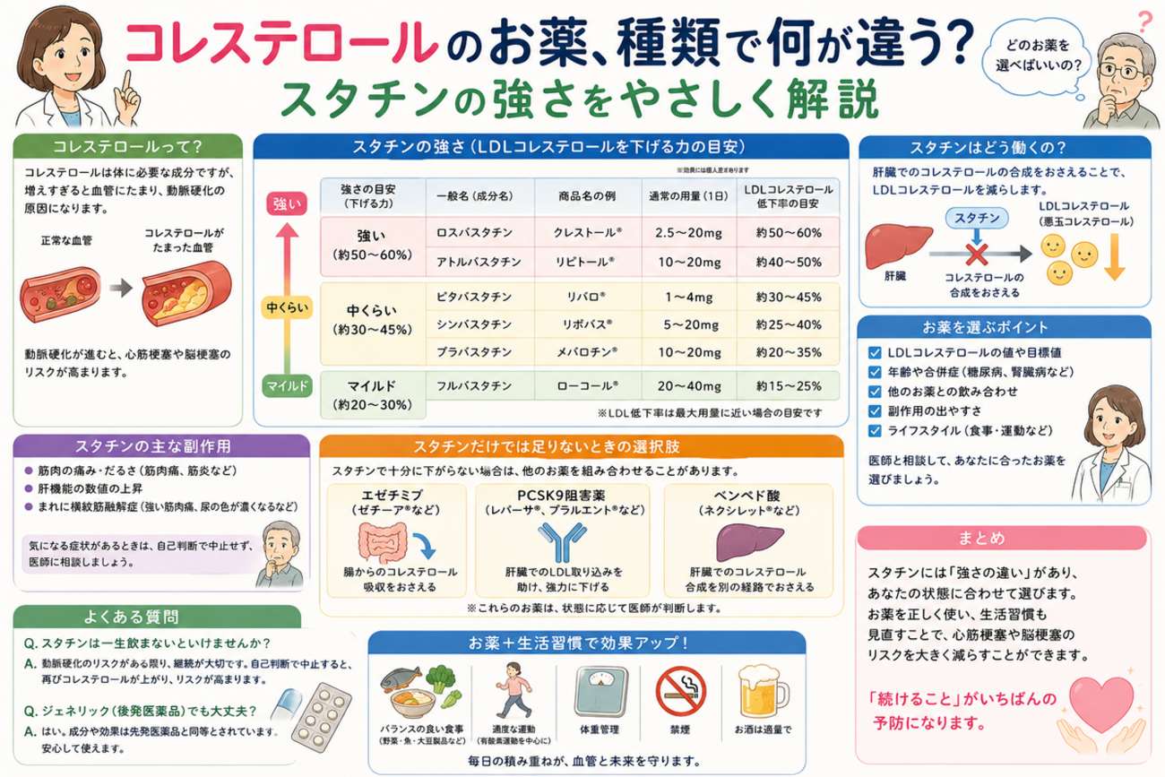 コレステロール の 薬