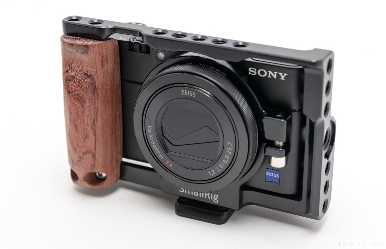 撮影機材】SONYのコンデジ「RX100M5A」にSmallRigのリグを取り付けら 
