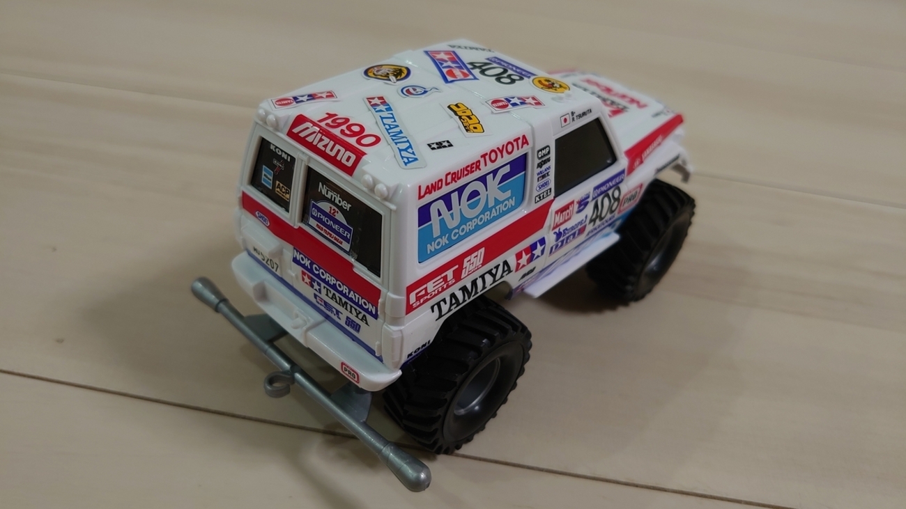子供が選んだマシン！ トヨタ ランドクルーザー 1990年パリダカ仕様