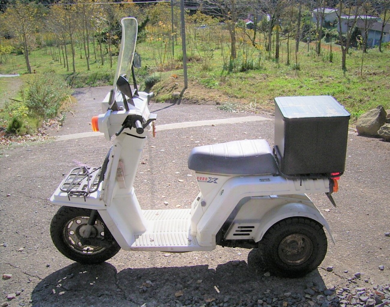 ホンダ ジャイロX TD01 2スト中期 オイルポンプメンテナンス ① 