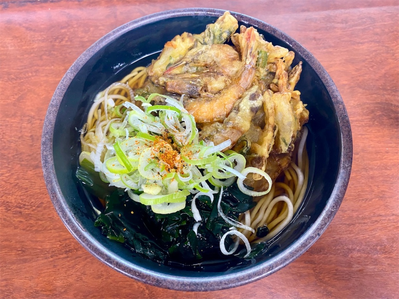 新田毎（秋葉原）海老かき揚げそば - 音•麺•酒