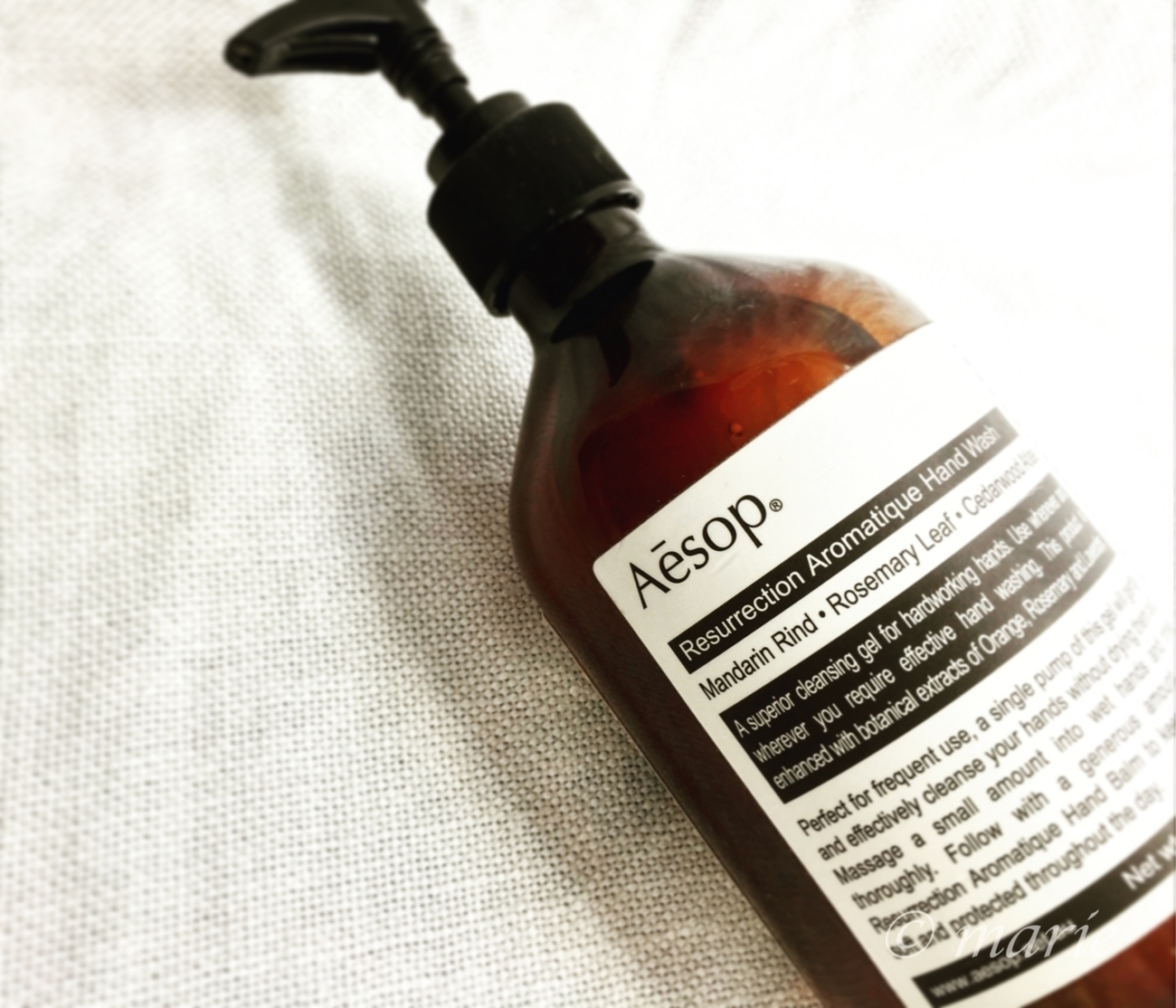 イソップのイチオシハンドソープ！オレンジ香る「アロマティックハンド