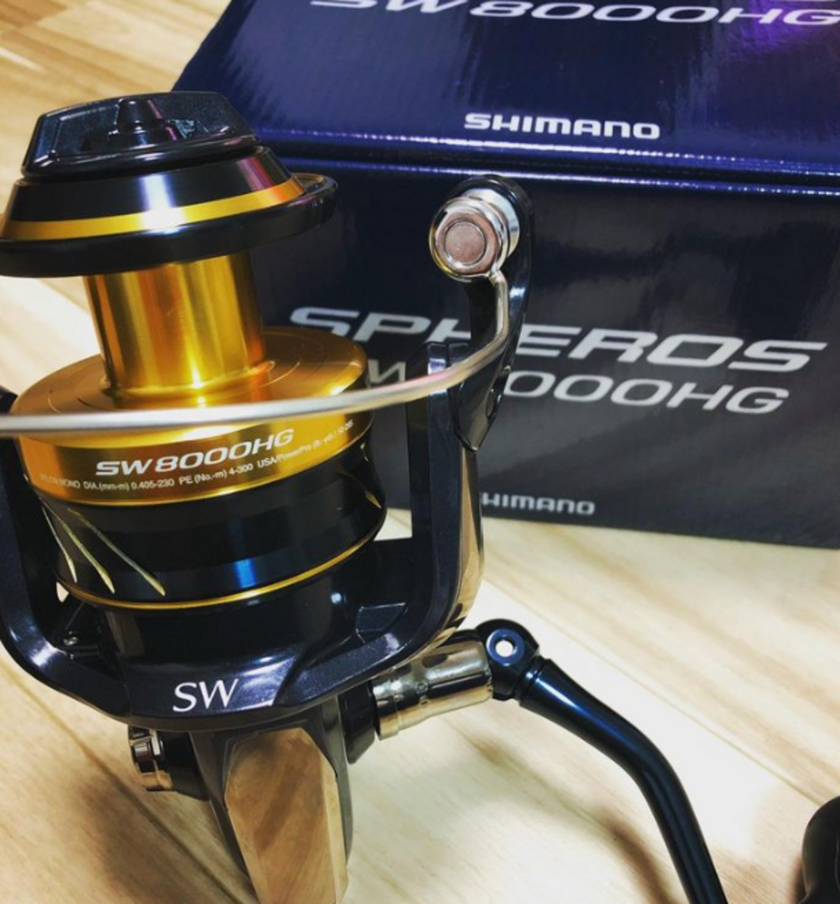 シマノ(shimano) 21 スフェロスSW 8000HG スピニング(大型) [SPHEROS