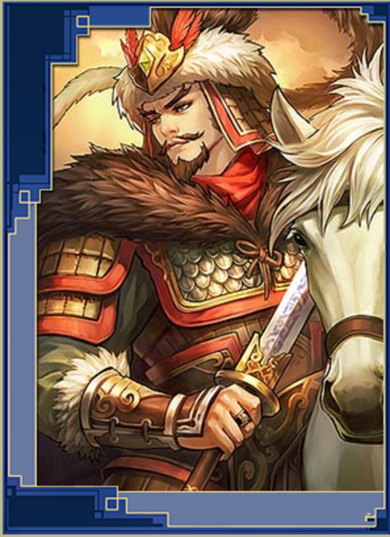 三国志大戦 馬騰 速4 新武将計略紹介動画『SR馬騰』【三国志大戦