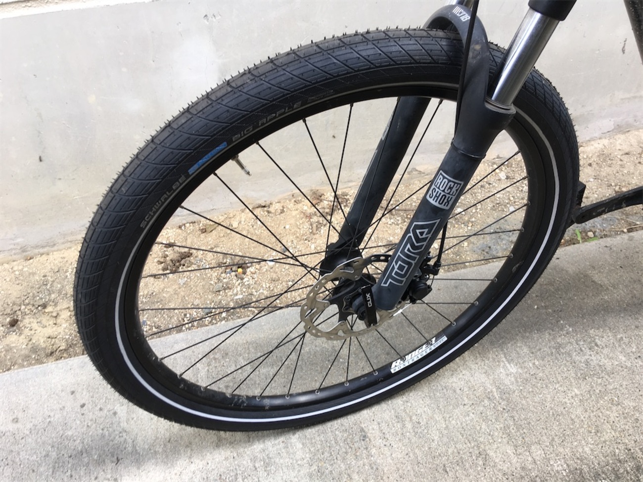 シングルスピードMTB】 シュワルベ ビッグアップル 29×2.35 のレビュー 