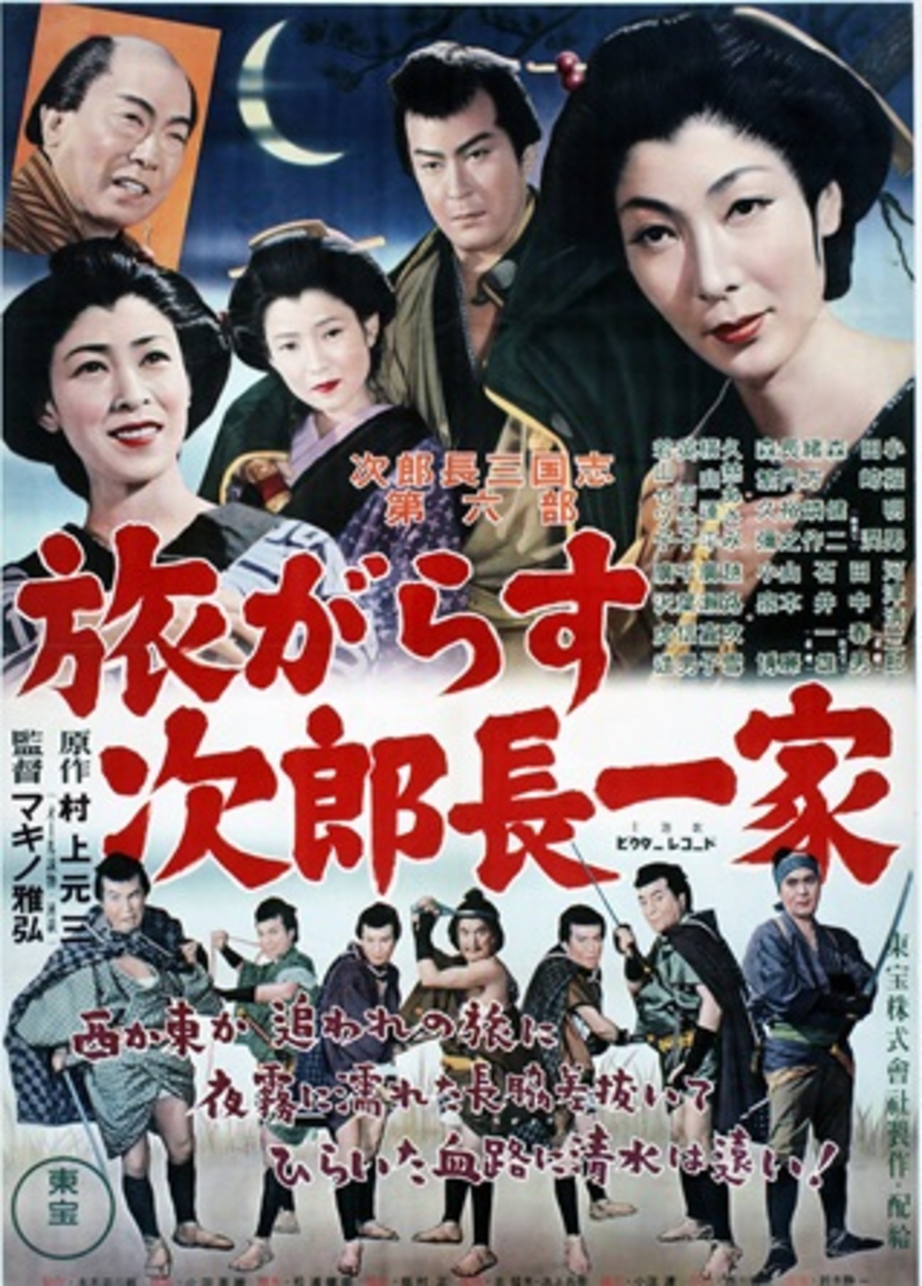 映画『次郎長三国志 第六部 旅がらす次郎長一家』あらすじと感想 