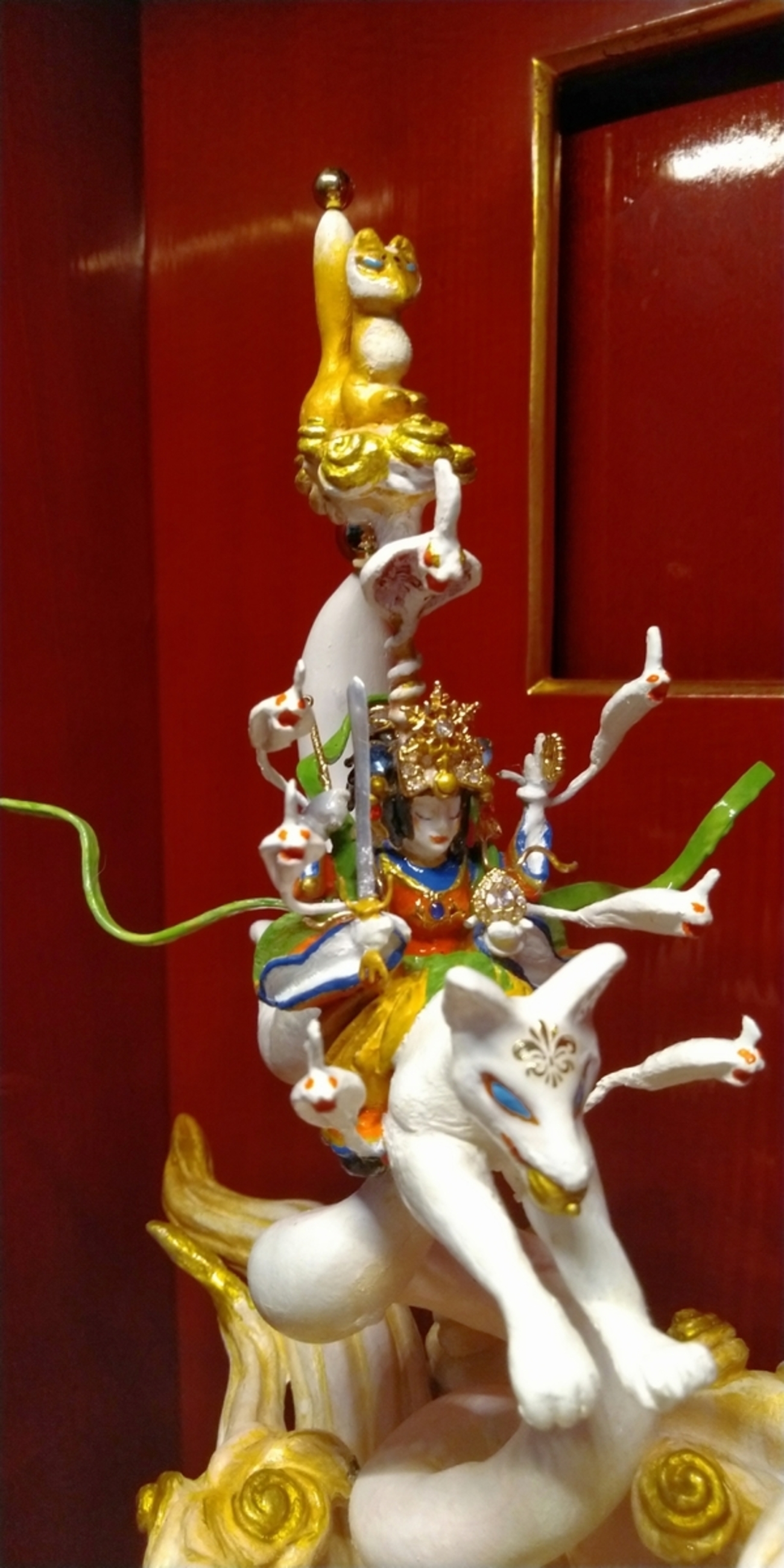 厨子入 極彩色 荼枳尼天 仏像 神像 【楽天市場】荼枳尼天