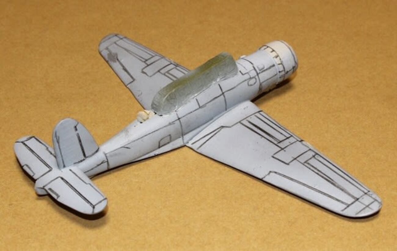 1/72 Blackburn Skua MkⅡ(4) - 爺の模型趣味