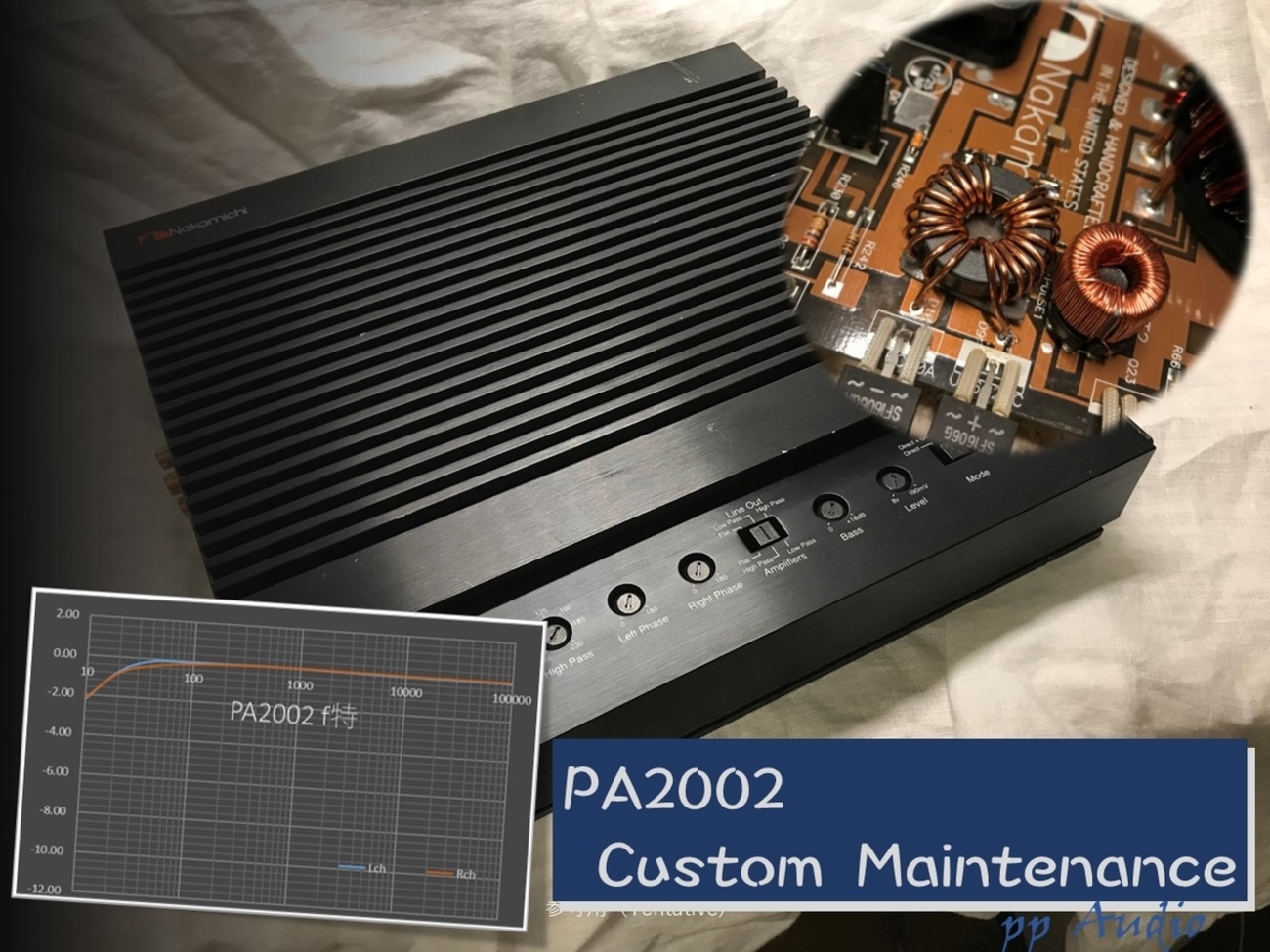 Nakamichi アンプ　PA2002 Nakamichi Amplifier Pa2002 | eBay