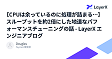 【CPUは余っているのに処理が詰まる…】スループットを約2倍にした地道なパフォーマンスチューニングの話