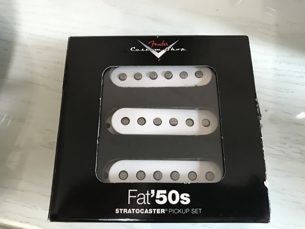 ストラトのピックアップをFenderCustomshop FAT'50sに交換！ - Let! It