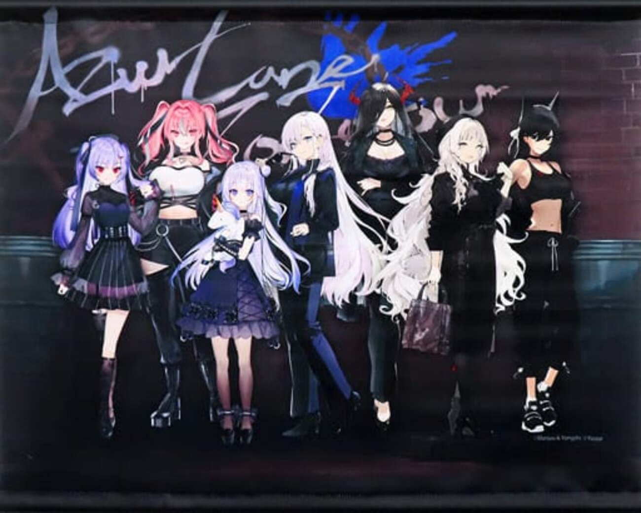 アズールレーン⚠️キャラクタータペストリー 女性(B1) アズールレーン 