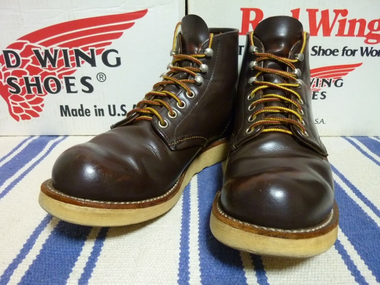 REDWING RW-8160 刺繍羽タグ 2002年製 - 赤い羽BLOG