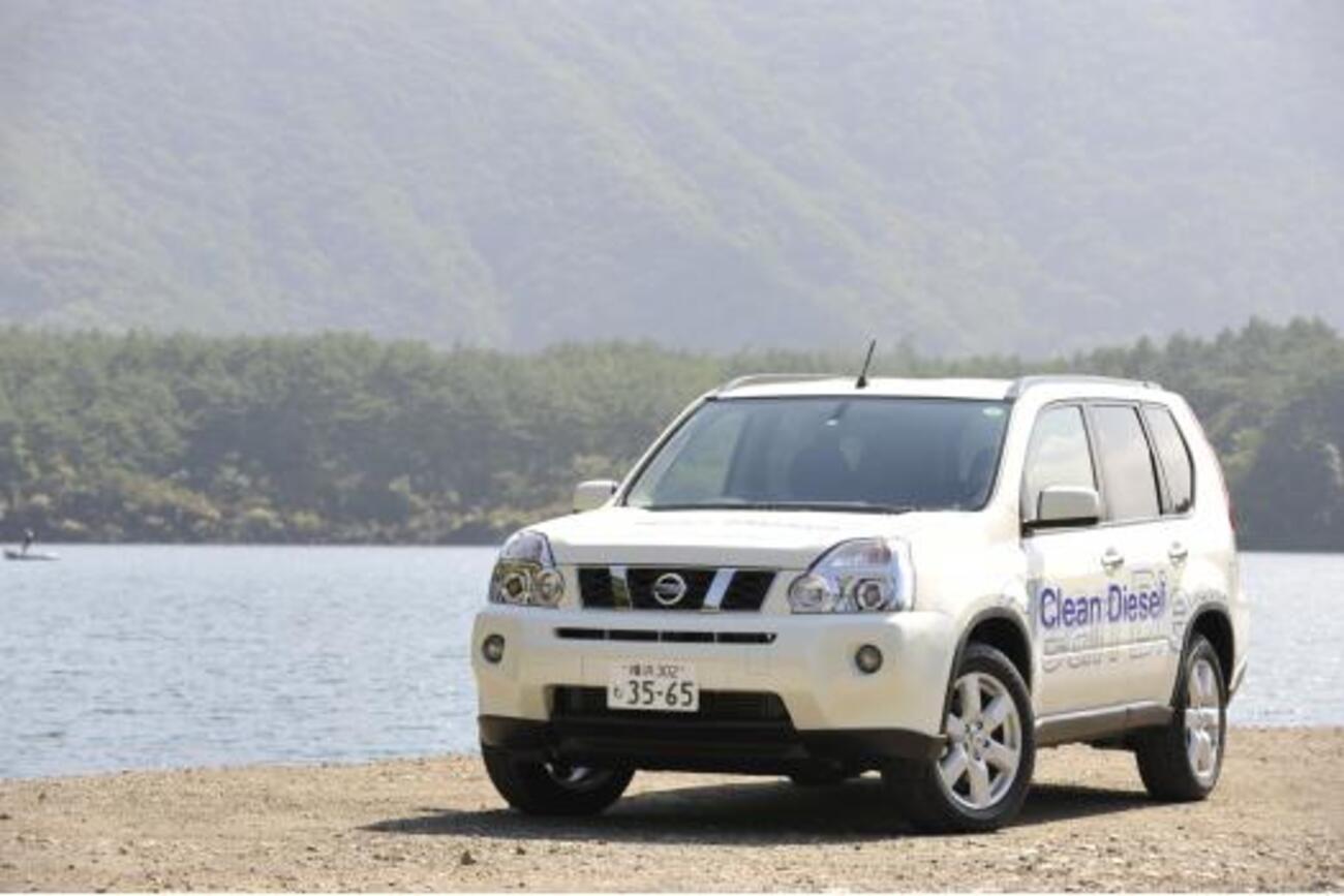 エクストレイル道路パトロール!道路作業車!4WD!低燃費ディーゼル  
