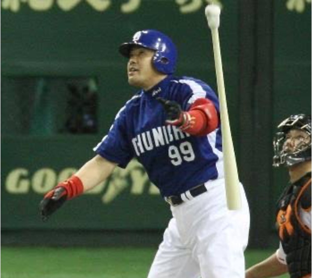 限定 #99 中村紀洋 400号本塁打メモリアル・フォト ※シリアル番号入り BBM Authentic Collection 横浜DeNA 中村紀洋 通算400号本塁打