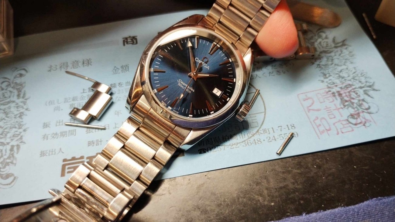 OMEGA ／ オメガ 】 #OMEGA #オメガ #シーマスター #電池交換 #新潟県 