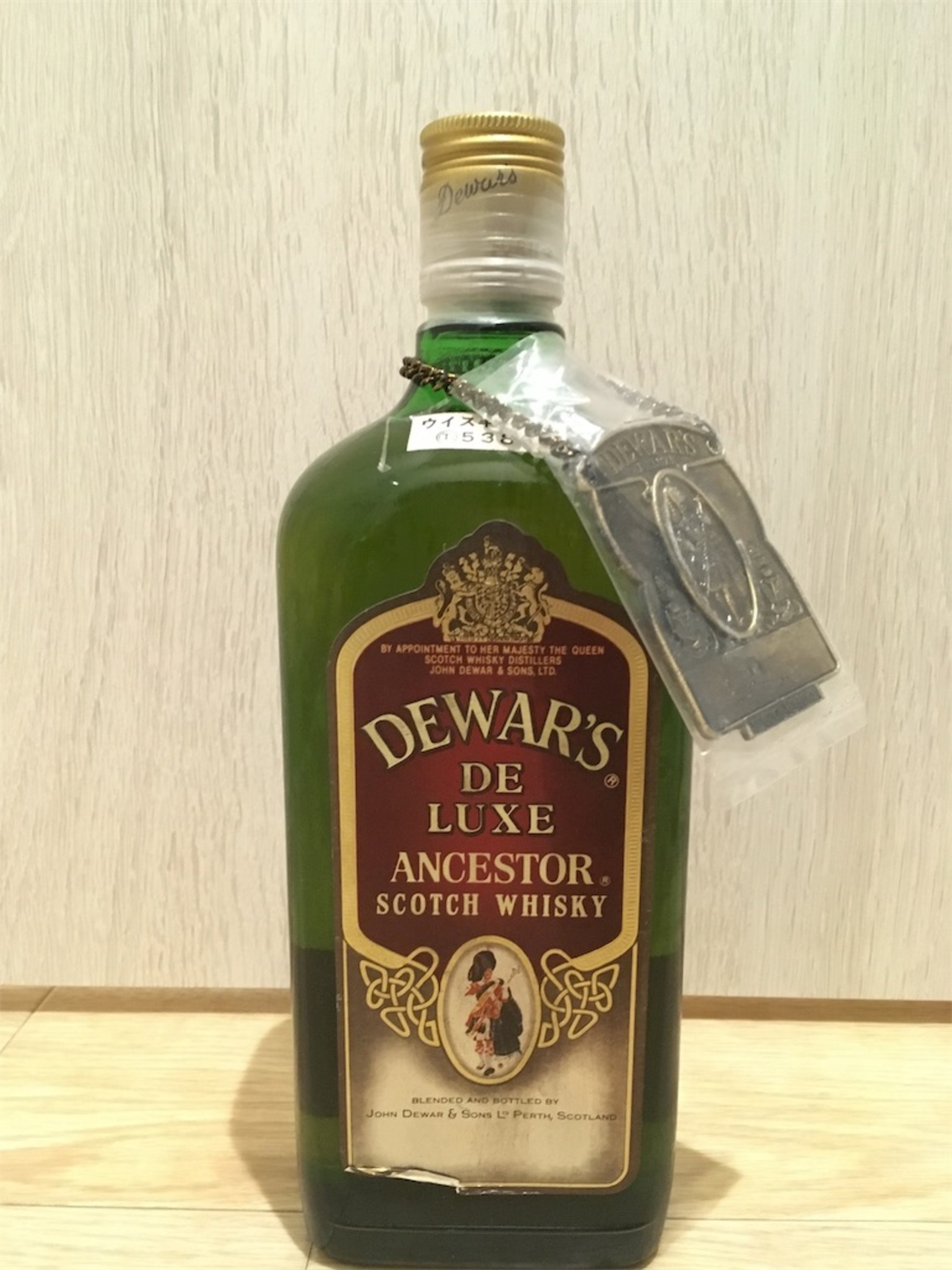 70年代流通デュワーズ アンセスター 特級 従価 760ml 43
