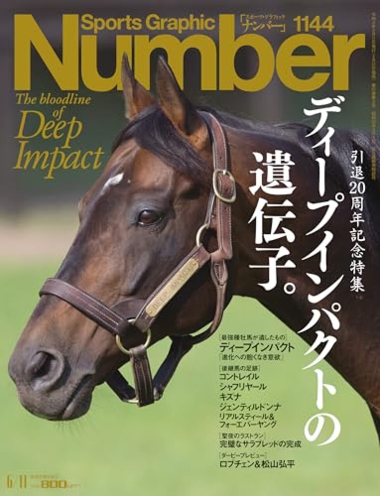 【雑誌Number】最新号(1144号)は日本ダービー2026特集!?|ディープ時代を振り返る - ウマ王子の一口馬主ブログ