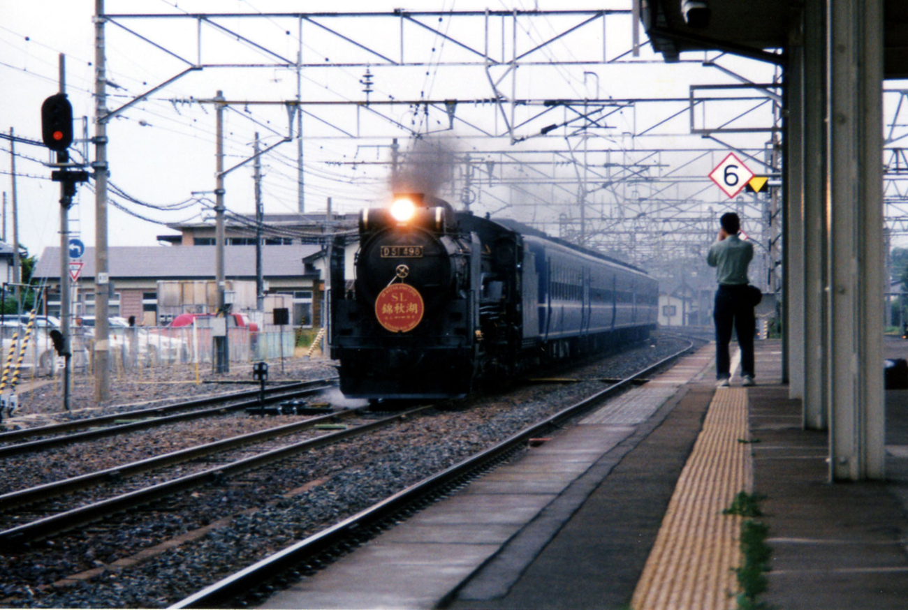 回想録】2003年6月・北上線を駆ける「SL錦秋湖号」。D51 498が運んだ