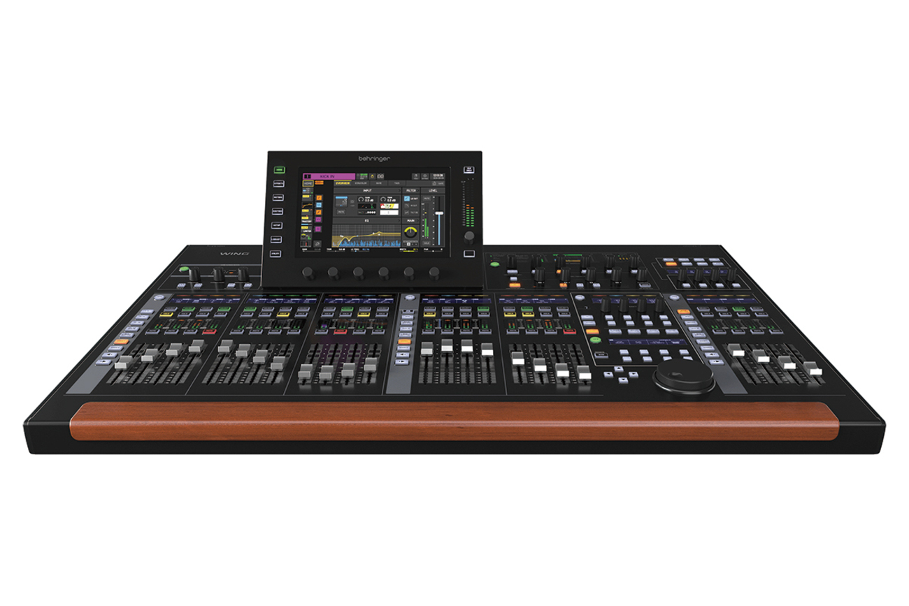 BEHRINGER Wing-BK レビュー：ステレオ48chと28のバスを備えたデジタル