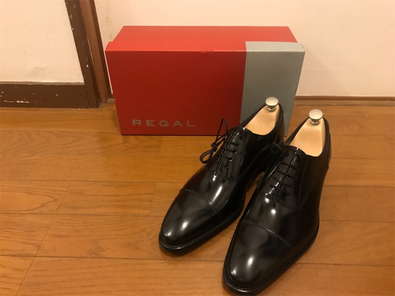 リーガルのスクラッチタフレザー - ぴいこの靴磨きブログ