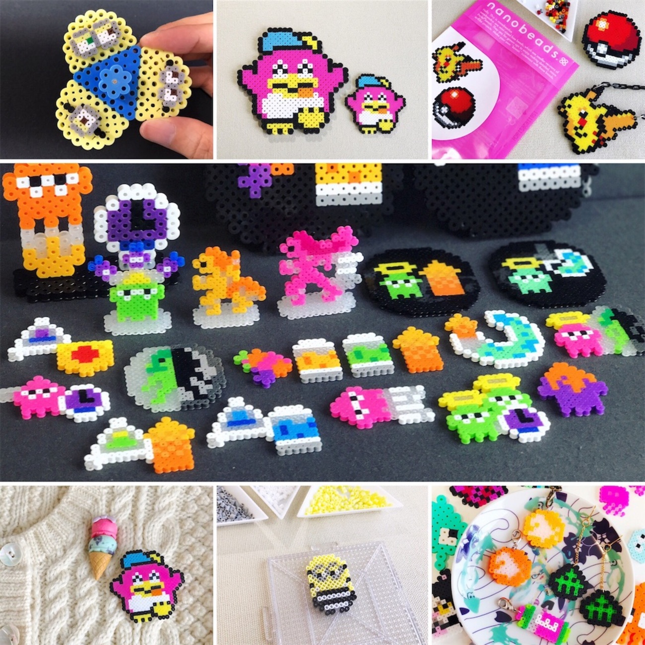 小さなアイロンビーズ「ナノビーズ」徹底紹介！遊び方から収納まで 
