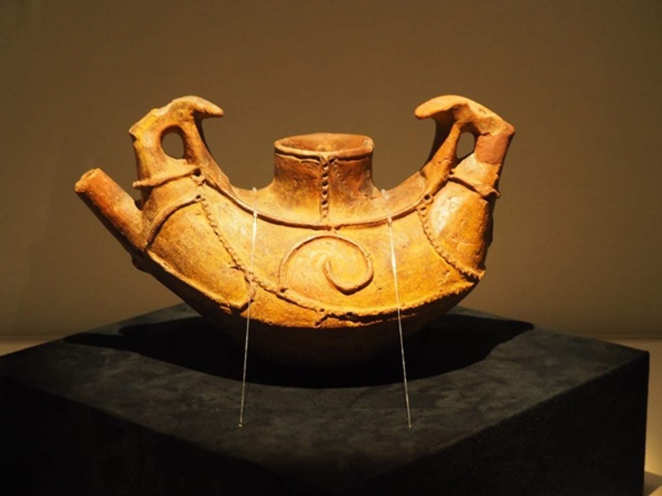 縄文時代晩期 【出土品】注口土器の残欠5点セット！(注口のみ)！約3000年前〜 縄文時代晩期 【出土品】注口土器の残欠5点セット！(注口のみ