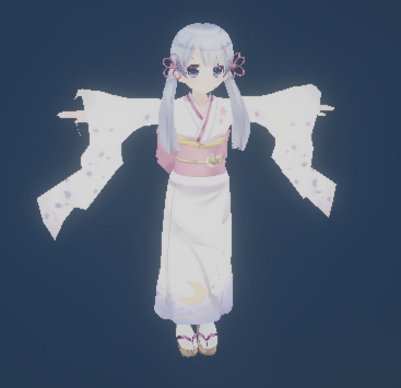 つくよみちゃんモデル(のほしお式)をUnityでロードしたときに