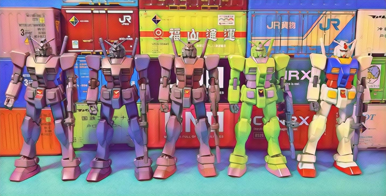 君はこの違いがわかるか？全種比較！ガンプラコレクター必見！出る 
