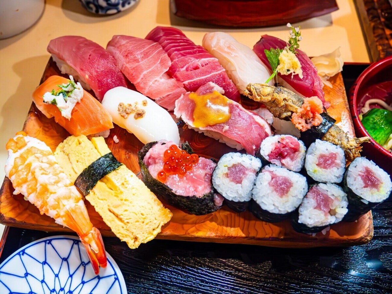 串かど一の沢店＠宇都宮 上にぎり寿司大盛定食 - くろふねが出かけたら 