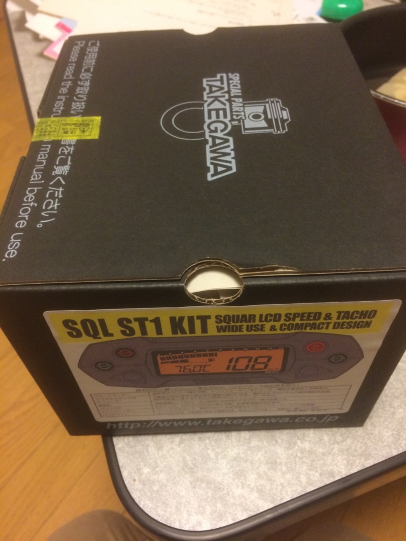TAKEGAWA SQL ST1 KIT バイクメーター TAKEGAWA SQL ST1 KIT バイクメーター（武川 デジタルメーター）
